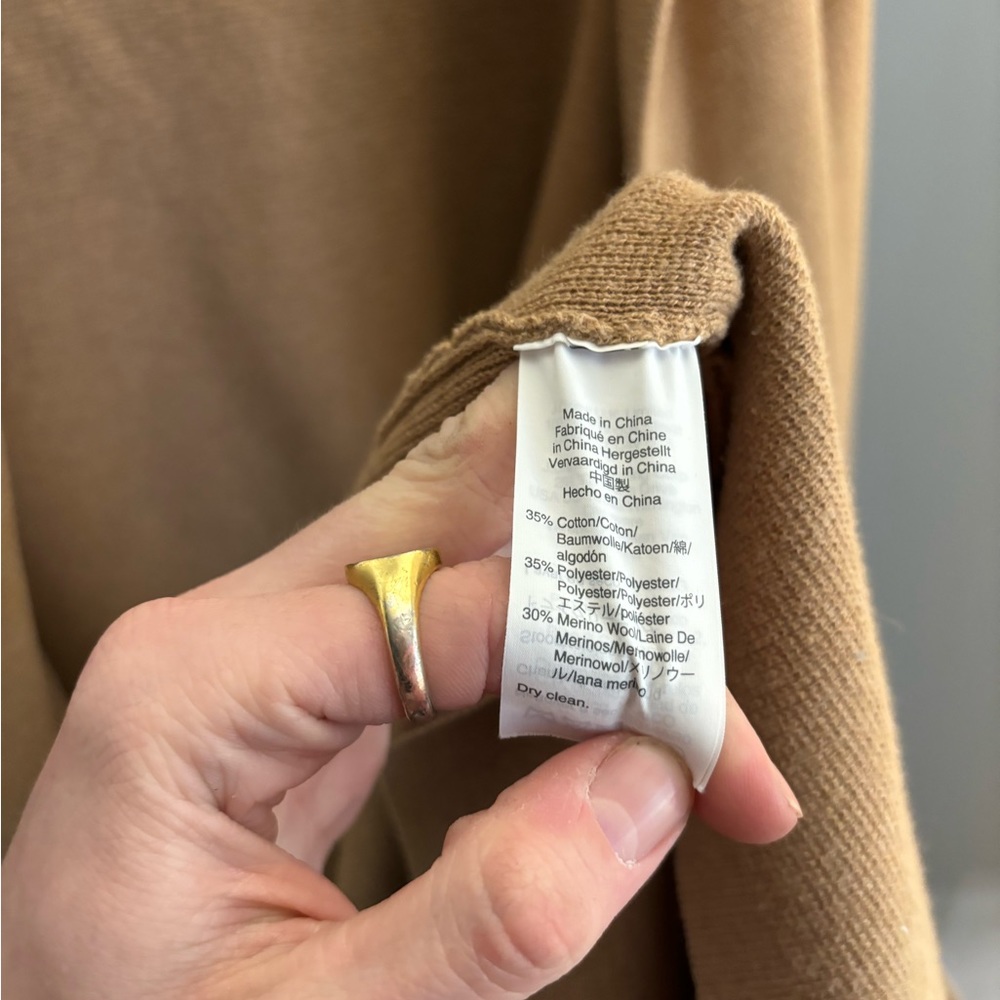 J.Crew Ella Open Front Long Sweater Blazer Womens Size 2XL - Picture 5 of 7